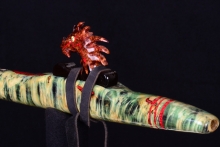 Boxelder Burl Native American Flute, Minor, Mid A-4, #I25B